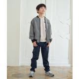 【親子おそろい】リネンライクリブブルゾン(110~160cm) | ikka | 詳細画像6