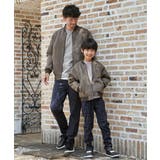 【親子コーデ】フェイクスエードリブブルゾン（110~160cm） | ikka  | 詳細画像24 