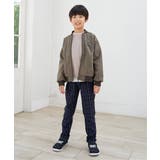 【親子コーデ】フェイクスエードリブブルゾン（110~160cm） | ikka  | 詳細画像4 