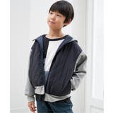 【親子コーデ】コンビブロックスジップパーカ（110~160cm） | ikka  | 詳細画像13 