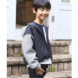 【親子コーデ】コンビブロックスジップパーカ（110~160cm） | ikka  | 詳細画像4 