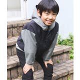 【親子コーデ】コンビブロックスジップパーカ（110~160cm） | ikka  | 詳細画像5 