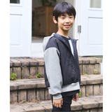 【親子コーデ】コンビブロックスジップパーカ（110~160cm） | ikka  | 詳細画像7 