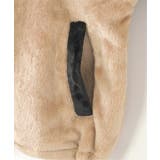 ファーフリース胸切り替えジップパーカー(110~160cm) | ikka  | 詳細画像8