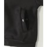 【親子コーデ】ボンディングクルーカーデブルゾン（110~160cm） | ikka  | 詳細画像7 