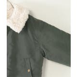 【2WAY】リバーシブルボアブルゾン（110~160cm）  | ikka  | 詳細画像3 