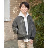 チャコール | 【親子コーデ】リネンライクブルゾン（110~160cm） | ikka 