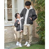 【親子コーデ】リネンライクブルゾン（110~160cm） | ikka  | 詳細画像10 