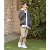 【親子コーデ】リネンライクブルゾン（110~160cm） | ikka  | 詳細画像4 