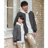 【親子コーデ】リネンライクブルゾン（110~160cm） | ikka  | 詳細画像8 