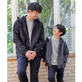 【親子コーデ】メランジマウンテンパーカー（110~160cm） | ikka  | 詳細画像9 