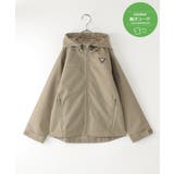 グレージュ | 【親子コーデ】メランジマウンテンパーカー（110~160cm） | ikka 