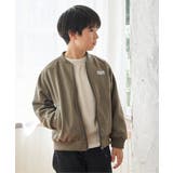 【親子コーデ】フェイクスエードリブブルゾン(110~160cm) | ikka | 詳細画像3