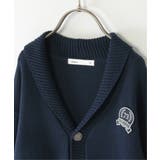 スクールニットショール襟カーディガン（120~160cm） | ikka  | 詳細画像6 