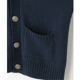 スクールニットショール襟カーディガン（120~160cm） | ikka  | 詳細画像8 