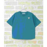 ブルー | 【キッズ】【抗菌】タフBODYワンポイントT(120~160cm) | ikka