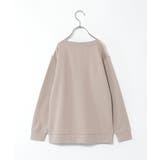 ジャガードニット切り替えトレーナー（120~160cm） | ikka  | 詳細画像2 