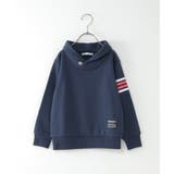 コンチョボタンショール襟トレーナー(100~160cm) | ikka | 詳細画像2