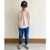 【キッズ】ポケ付き裾レイヤードトレーナー(100~160cm) | ikka | 詳細画像17