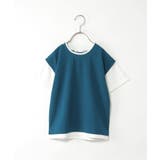 【接触冷感 吸水速乾】フェイクベストレイヤーTシャツ（120~160cm）【親子… | ikka  | 詳細画像8 