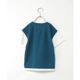 【接触冷感 吸水速乾】フェイクベストレイヤーTシャツ（120~160cm）【親子… | ikka  | 詳細画像9 