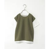 【接触冷感 吸水速乾】フェイクベストレイヤーTシャツ（120~160cm）【親子… | ikka  | 詳細画像14 