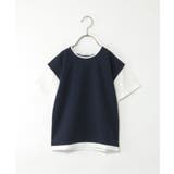 【接触冷感 吸水速乾】フェイクベストレイヤーTシャツ（120~160cm）【親子… | ikka  | 詳細画像15 
