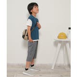 【接触冷感 吸水速乾】フェイクベストレイヤーTシャツ（120~160cm）【親子… | ikka  | 詳細画像3 