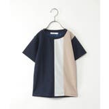 【接触冷感/吸水速乾】縦切り替えTシャツ(120~160cm)【親子コーデ】 | ikka | 詳細画像8