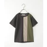 【接触冷感/吸水速乾】縦切り替えTシャツ(120~160cm)【親子コーデ】 | ikka | 詳細画像14