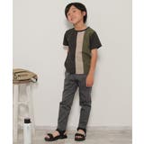 【接触冷感/吸水速乾】縦切り替えTシャツ(120~160cm)【親子コーデ】 | ikka | 詳細画像7