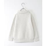 裏起毛袖ラインショールトレーナー（120~160cm） | ikka  | 詳細画像11 