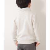 裏起毛袖ラインショールトレーナー（120~160cm） | ikka  | 詳細画像4 