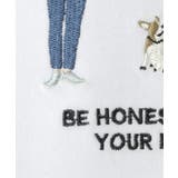 【親子コーデ】裾レイヤー刺繍Tシャツ（120~160cm） | ikka  | 詳細画像8 