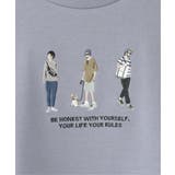 【親子コーデ】裾レイヤー刺繍Tシャツ（120~160cm） | ikka  | 詳細画像9 