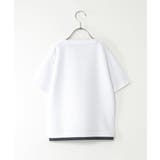 【親子コーデ】裾レイヤー刺繍Tシャツ（120~160cm） | ikka  | 詳細画像2 