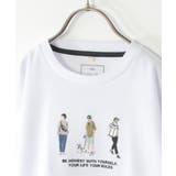 【親子コーデ】裾レイヤー刺繍Tシャツ（120~160cm） | ikka  | 詳細画像5 