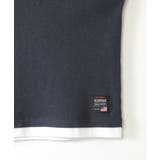 ワッフルベストレイヤー7分袖Tシャツ（120~160cm） | ikka  | 詳細画像4 