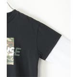 カモ柄袖レイヤーロンTシャツ(120~160cm) | ikka | 詳細画像12