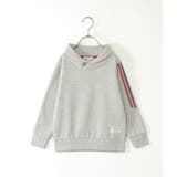 裏起毛袖ラインショールトレーナー(120~160cm) | ikka | 詳細画像1