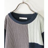 ニットソーブロックストレーナー（120~160cm）  | ikka  | 詳細画像13 