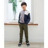 ニットソーブロックストレーナー（120~160cm）  | ikka  | 詳細画像4 