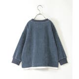 カットコールポケ付きレイヤープルオーバー（120~160cm） | ikka  | 詳細画像2 