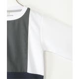 【親子コーデ】7分袖ポンチブロックスT（120~160cm） | ikka  | 詳細画像9 