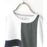 【親子コーデ】7分袖ポンチブロックスT（120~160cm） | ikka  | 詳細画像12 