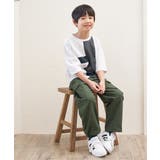 【親子コーデ】7分袖ポンチブロックスT（120~160cm） | ikka  | 詳細画像5 