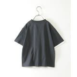 ダブルネック袖レイヤードロゴTシャツ（120~160cm）  | ikka  | 詳細画像2 