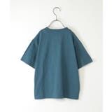 【親子コーデ】異素材ポケロゴプリントT（120~160cm） | ikka  | 詳細画像8 