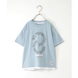 裾レイヤープリントアソートTシャツ（120~160cm） | ikka  | 詳細画像22 