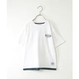 裾レイヤープリントアソートTシャツ（120~160cm） | ikka  | 詳細画像31 